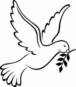 Holy Spirit Dove Clip Art Clipart Co Baptism Coloring Page - Clip ...