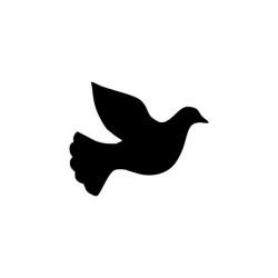Descending dove clipart christian dove symbol a dove the bird of 2 ...