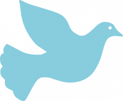 Blue Dove Clip Art at Clker.com - vector clip art online, royalty ...