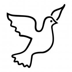 Free Dove Outline, Download Free Clip Art, Free Clip Art on Clipart ...