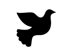 Free dove silhouette clip art | BIRDS VECTOR GRAPHICS | Silhouette ...
