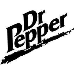 Dr Pepper Decal Sticker - DR-PEPPER-LOGO-DECAL