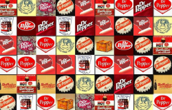 Exclusive RARE One-Of-A-Kind History Dr. Pepper Drink logos ...