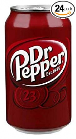 Dr. Pepper, 12-Ounce Cans (Pack of 24)