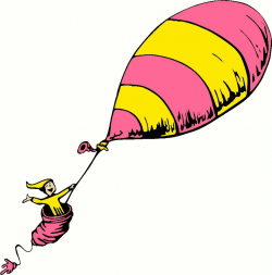 Dr Seuss Places You\'ll Go Balloon vinyl decal. | Aunt Lulu can do it ...