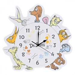 Dr. Seuss What Pet Should I Get? Wall Clock