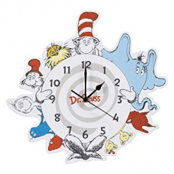 Trend Lab Dr. Seuss Friends Wall Clock, Multi