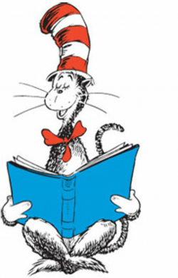 dr seuss characters read book clipart - WikiClipArt