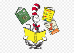 Dr Seuss Reading Clipart 5 By James - One Fish, Two Fish, Red Fish ...