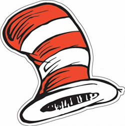 Eureka Dr. Seuss The Cat in the Hat Paper Cut Outs for Schools and  Classrooms, 36pc, 5.5\