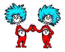 cat in the hat thing 1 and thing 2 clip art - Google Search | 4K ...