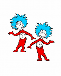 Image Dr Seuss Clipart Thing 1 And Thing 2 14 Dr Seuss | Preschool ...