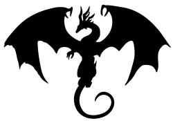 Medieval Dragon Clipart Black And White & Free Clip Art Images ...