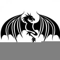 Black And White Chinese Dragon Clipart | Free Images at Clker.com ...