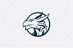 Exclusive Logo 185978, Dragon Logo