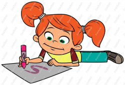 Drawing clipart girl draw, Drawing girl draw Transparent ...