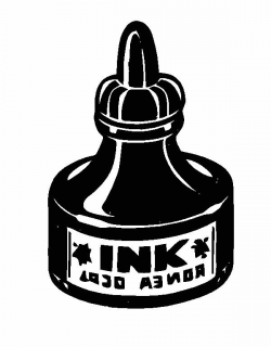 Ink Bottle Clipart