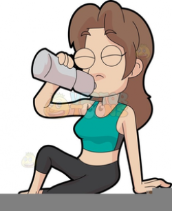 Free Clipart Person Drinking Water | Free Images at Clker ...