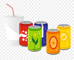 Beverage Clipart Soft Drink - Soft Drink Cartoon Png ...