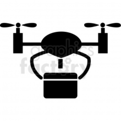 drone delivery tech icon . Royalty-free icon # 406178
