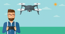 Man flying drone Clipart Image | +1,566,198 clip arts