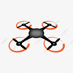 Drone Flying Vector Abstract Clipart Logo, Drone, Flying ...