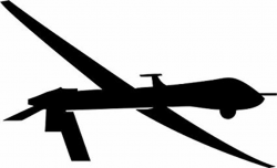 Drone Predator Military Vinyl Decal Sticker Car Window Bumper Decor- 6\