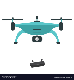 Flat drone