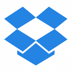Dropbox, logo, network, social icon