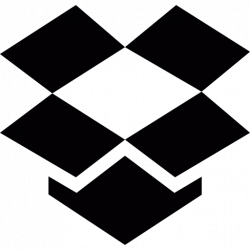 Dropbox logo - Free logo icons