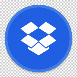 Blue computer icon area symbol, DropBox PNG clipart | free ...