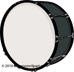 Bass Drum Clipart - Clip Art Bay