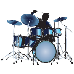 Drum clipart blue drum, Drum blue drum Transparent FREE for ...