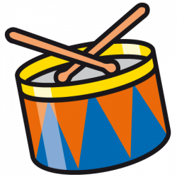 Cartoon Drum Clipart - Clip Art Bay