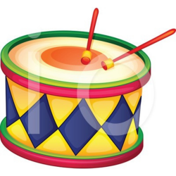 Cartoon Drum Clipart - Clip Art Bay