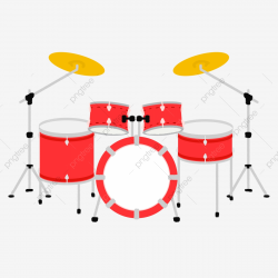 Hand Drawn Wind Cute Cartoon Music Festival Instrument Drum ...