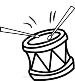 Drum Set Clipart Black And White | Free download best Drum ...