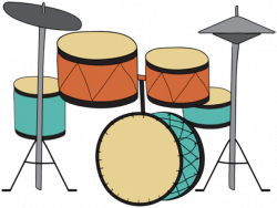 Drum Clipart Transparent Background - Transparent Drum Set ...