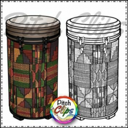 Tubano Drums Clipart (Clip art) - Commercial Use, SMART OK ...