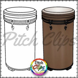 Tubano Drums Clipart (Clip art) - Commercial Use, SMART OK ...