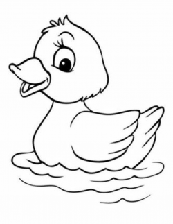 Duck clipart black and white Animals clip art DownloadClipart.org ...
