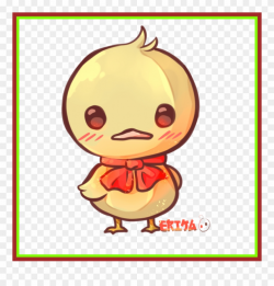 Animated Clipart Puppy - Kawaii Duck Drawing Cute - Png Download ...