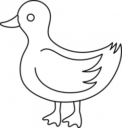 Free Outline Of A Duck, Download Free Clip Art, Free Clip Art on ...