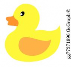 Rubber Duck Clip Art - Royalty Free - GoGraph