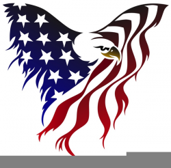 American Flag And Eagle Clipart | Free Images at Clker.com - vector ...