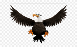 Bird Of Prey Clipart Mighty - Angry Birds The Movie Mighty Eagle ...