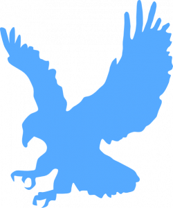 Blue Eagle PNG Clip arts for Web - Clip arts free PNG Backgrounds