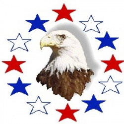 Eagle and Stars Clipart {Patriotic Clipart} – Tip Junkie