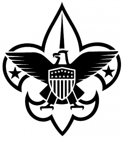 black and white BSA logo | Boy scout troop, Eagle scout ...