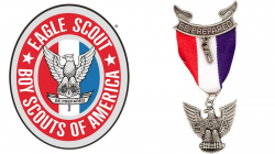 Eagle Scout Emblem And Medal Edible Cake Topper Image ...